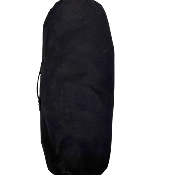 🎒⚡ XL‎ Heavy-Duty Canvas Duffel Bag — Black — Oversized Gear Hauler - Picture 6 of 6